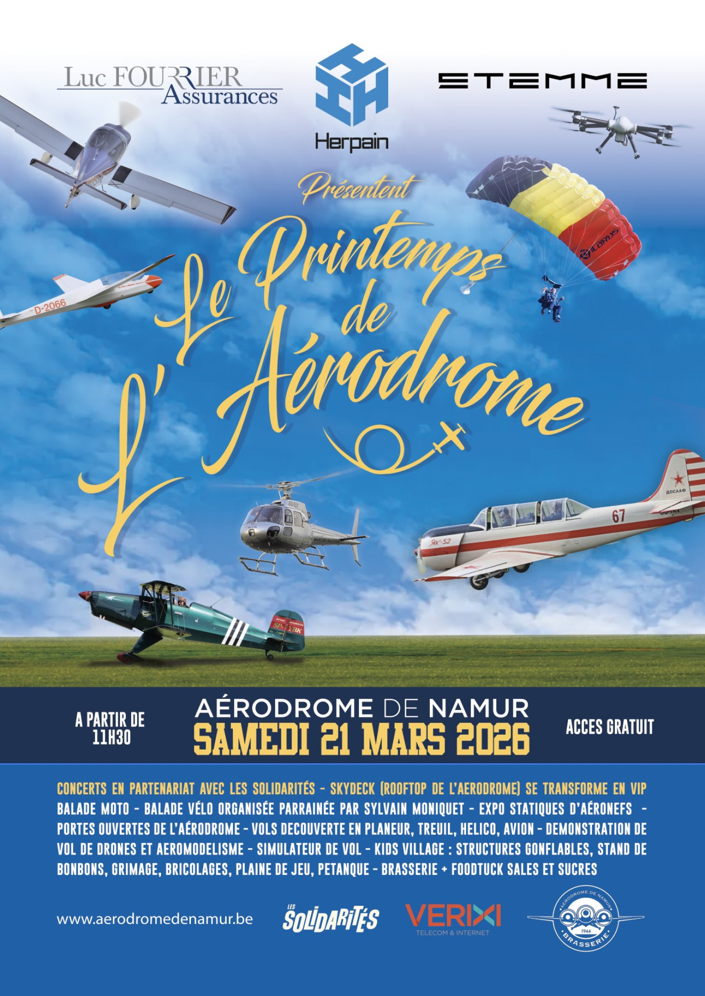 Le Printemps de l'Aérodrome 2026
